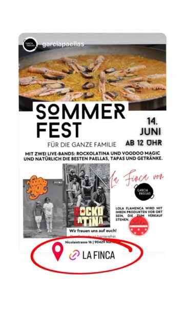 Wir sehen uns diesen Sonntag! Amigos! 🇪🇸 🇩🇪 🌎💃 🥘